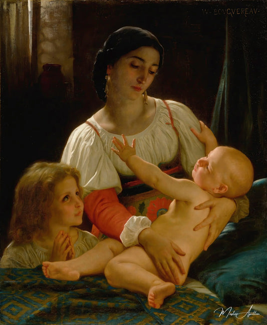 Le Réveil - William Bouguereau Reproductions de tableaux à la peinture à l’huile