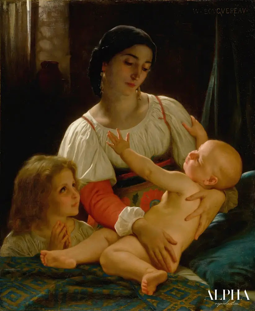 Le Réveil - William Bouguereau Reproductions de tableaux à la peinture à l’huile