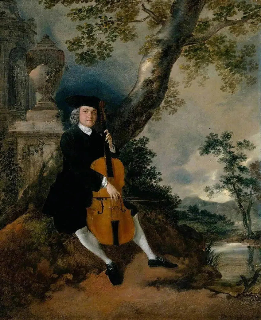 Reverend John Chafy som spiller cello i et landskap - Thomas Gainsborough

Source:
Le révérend John Chafy jouant du violoncelle dans un paysage - Thomas Gainsborough