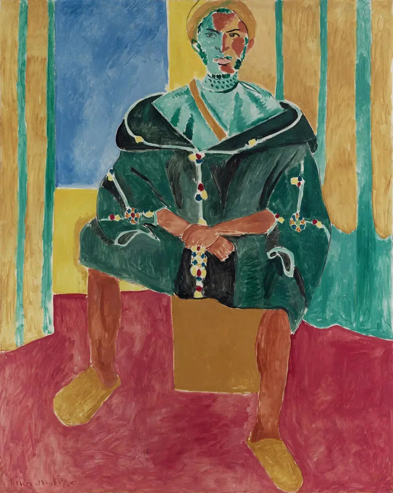 Den sittende Rifain - Henri Matisse