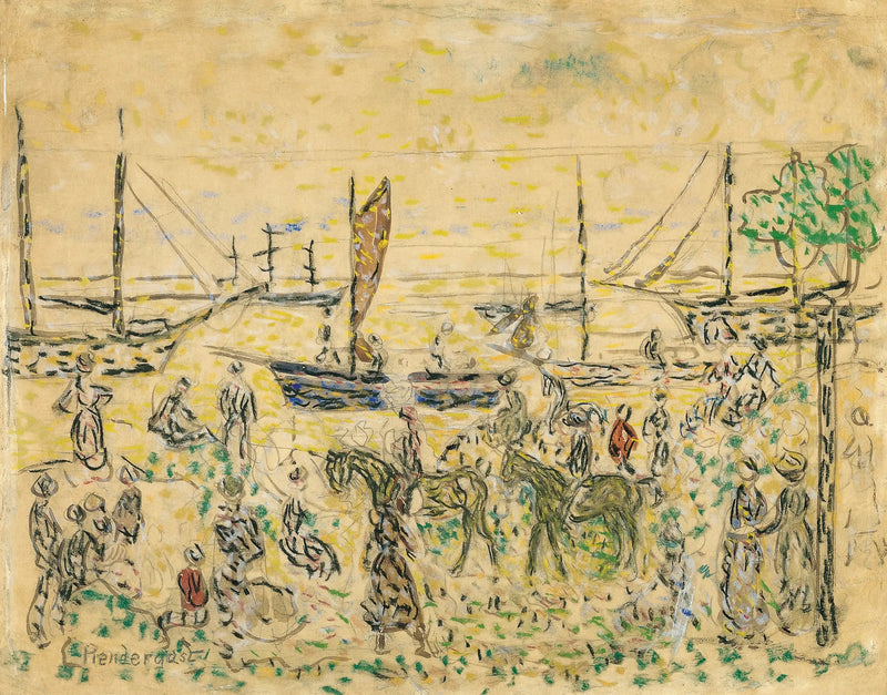 Stranden - Maurice Prendergast

Source:
Le rivage - Maurice Prendergast
