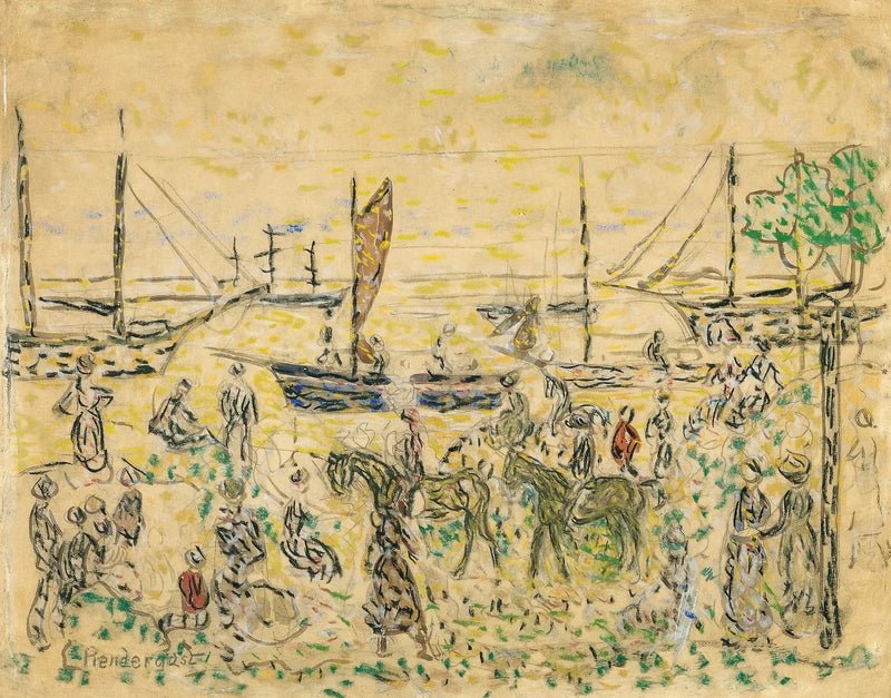 Stranden - Maurice Prendergast

Source:
Le rivage - Maurice Prendergast