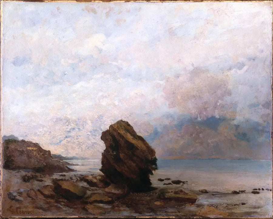 Det isolerte fjellet - Gustave Courbet
