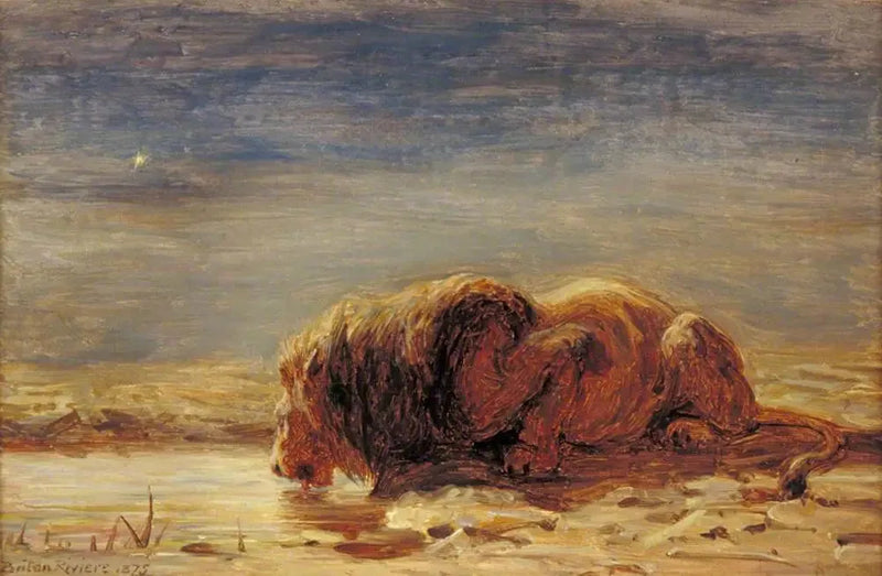 Kongen drikker - Briton Rivière

Source:
Le roi boit - Briton Rivière