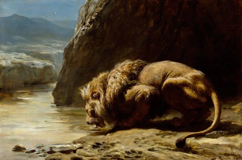 Kongen drikker - Briton Rivière

Source:
Le roi boit - Briton Rivière