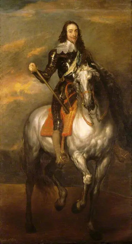 Kongen Karl I (1600-1649) på hest - Antoine van Dyck

Source:
Le roi Charles Ier (1600-1649) à cheval - Antoine van Dyck