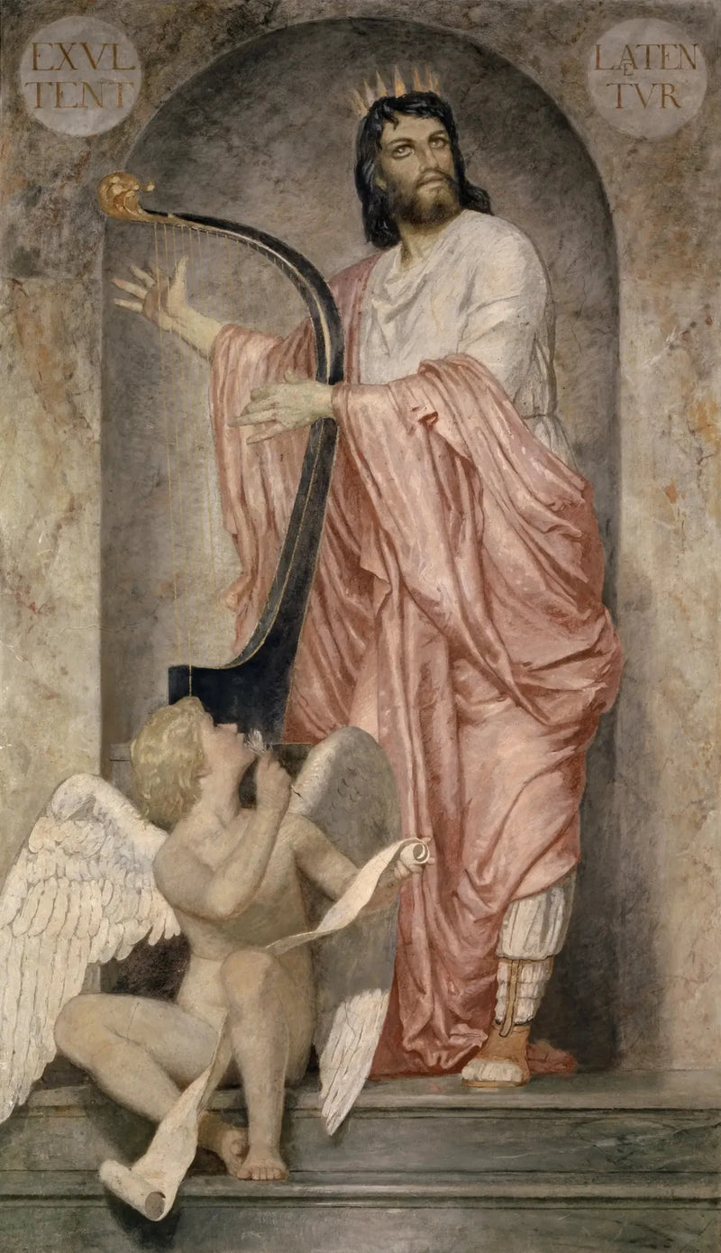 Davidkongen - Arnold Böcklin

Source:
Le roi David - Arnold Böcklin