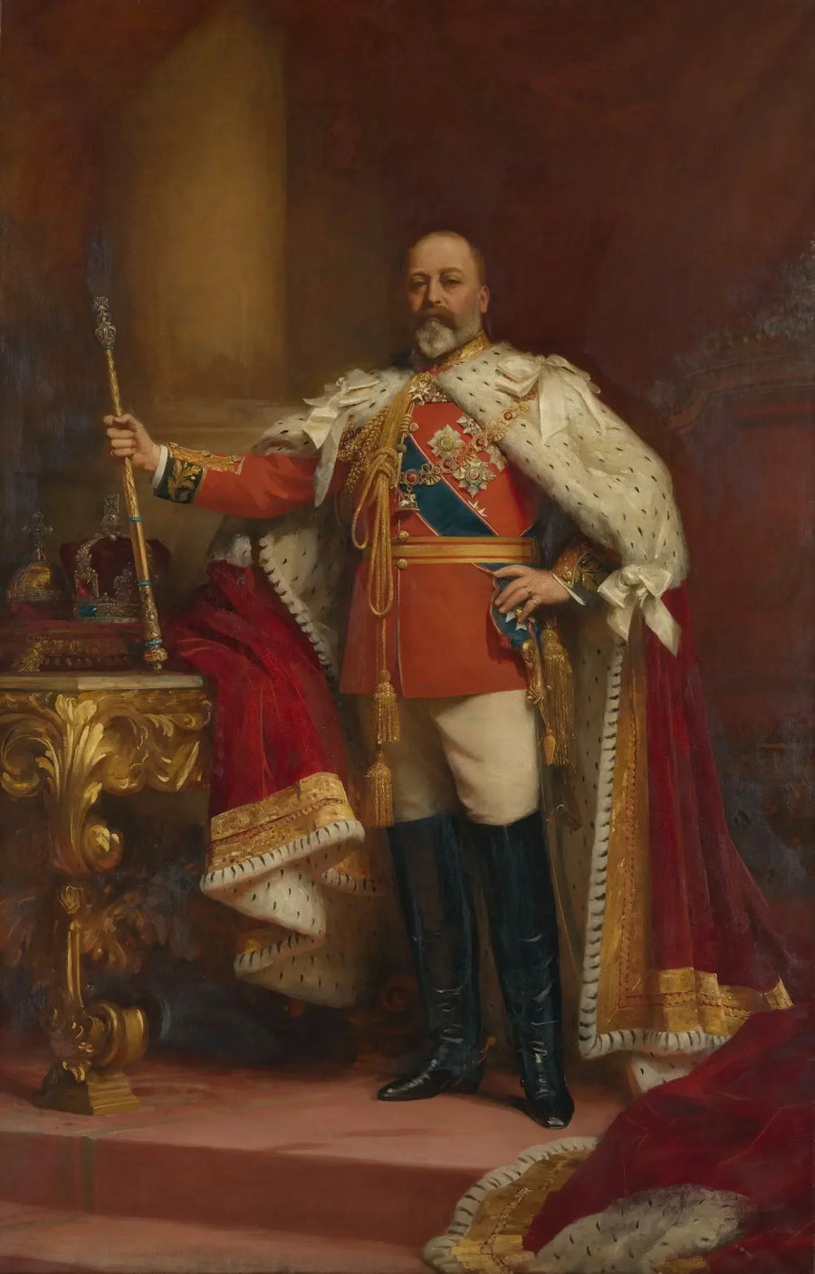 Kongen Edvard VII (1841-1910) - Luke Fildes

Source:
Le roi Édouard VII (1841-1910) - Luke Fildes