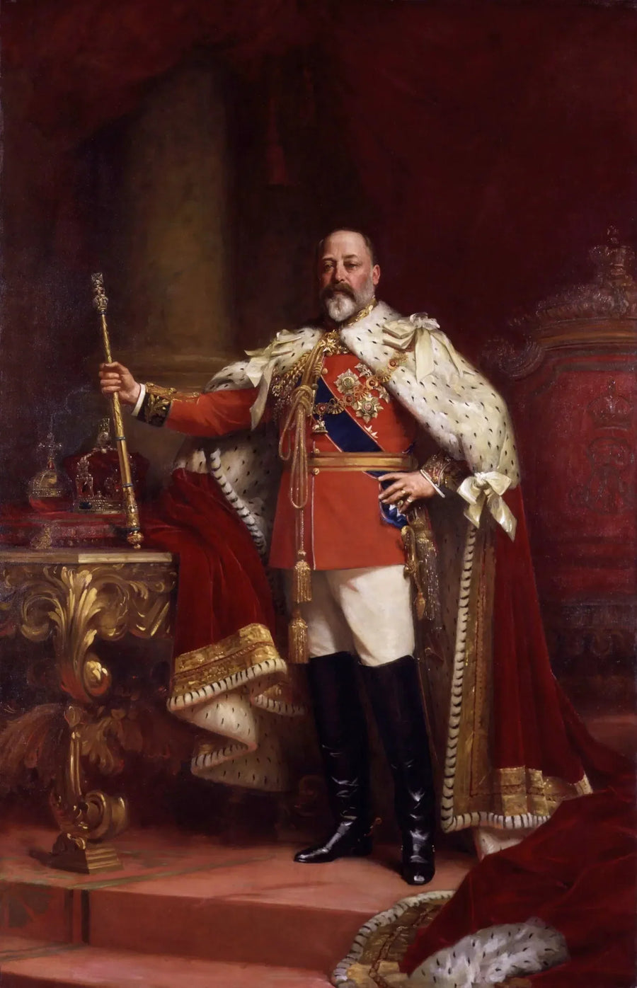 Kong Edvard VII - Luke Fildes

Source:
Le roi Édouard VII - Luke Fildes