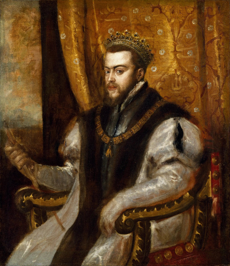 Kong Filip II av Spania - Titian