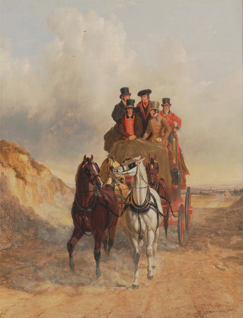 Den kongelige postvogn på veien - John Frederick Herring, Sr.

Source:
Le Royal Mail Coach sur la route - John Frederick Herring, Sr.