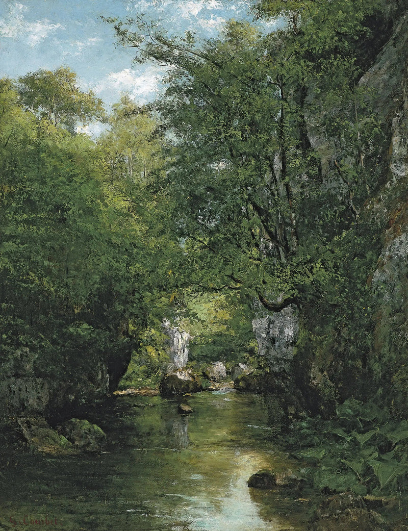 El Bekken, La Brème - Gustave Courbet