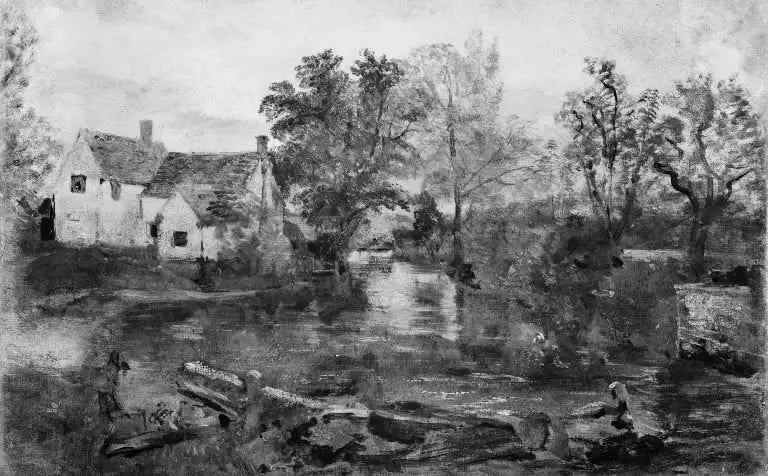 Le ruisseau du moulin - John Constable - Alpha Reproduction