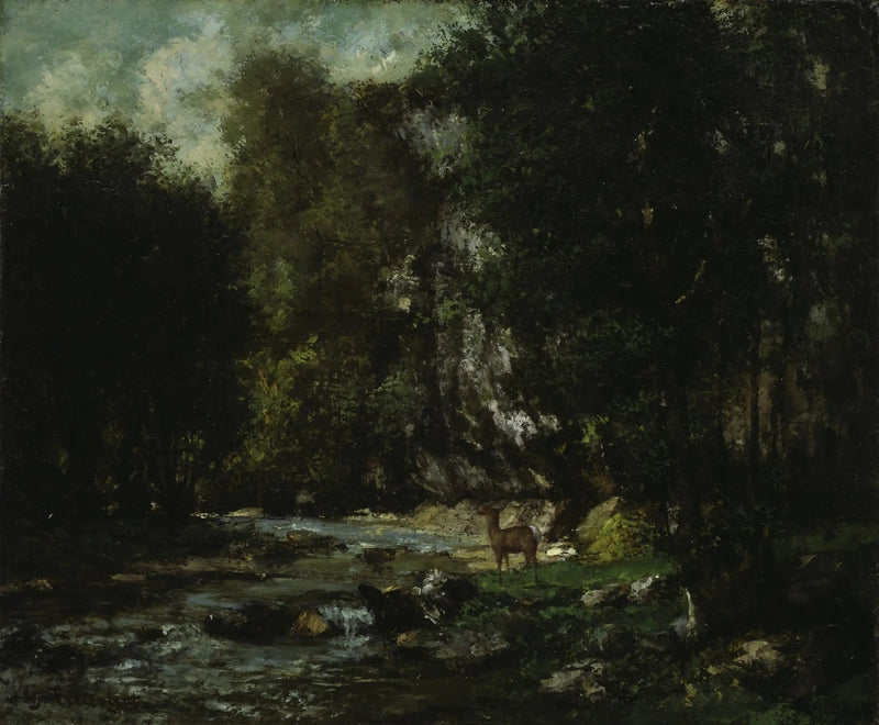 Puits-Noir-elven - Gustave Courbet