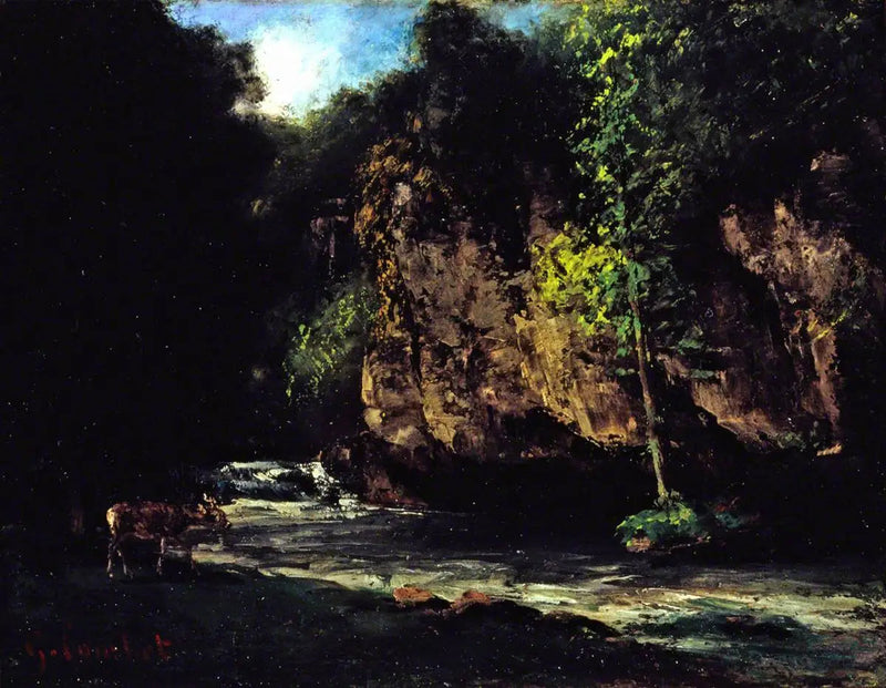 Bekken - Gustave Courbet