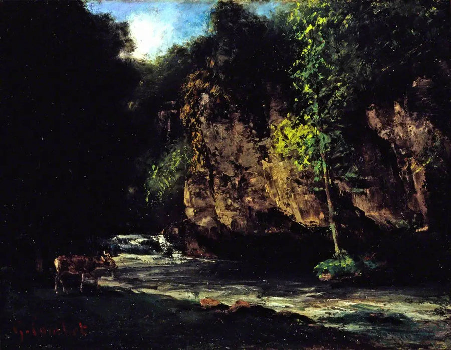 Bekken - Gustave Courbet