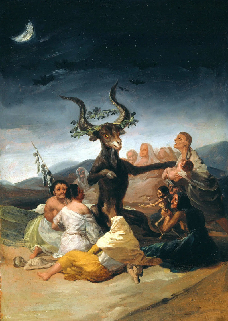 Heksenes sabbat - Francisco de Goya