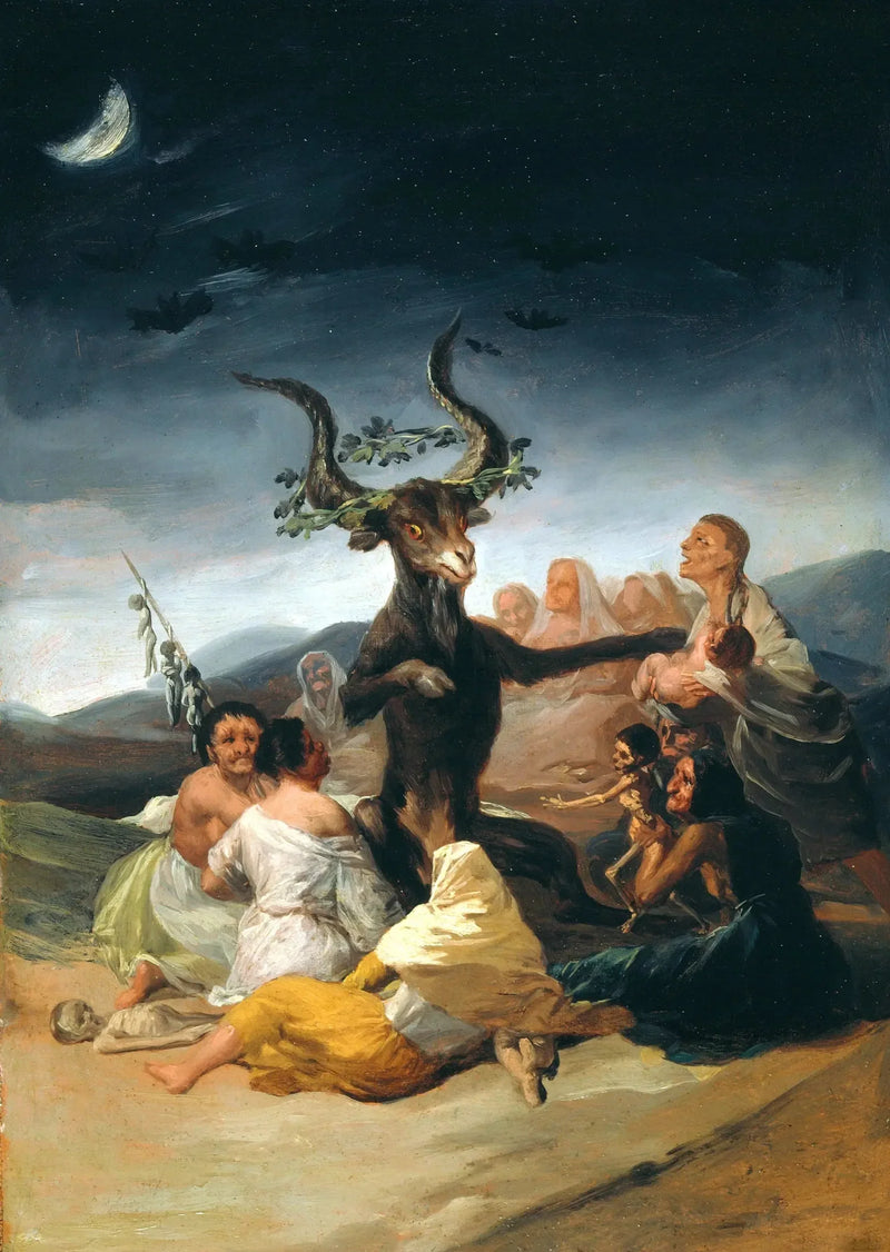 Heksenes sabbat - Francisco de Goya