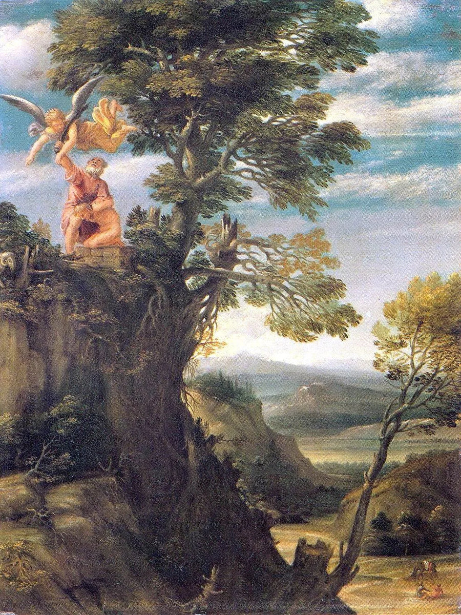 Abrahams ofring - Annibale Carracci
