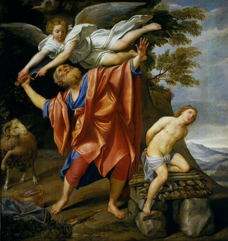 Abrahams ofring - Domenichino