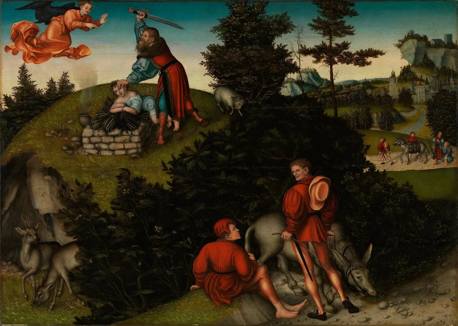 Abrahams ofoffer - Lucas Cranach den eldre