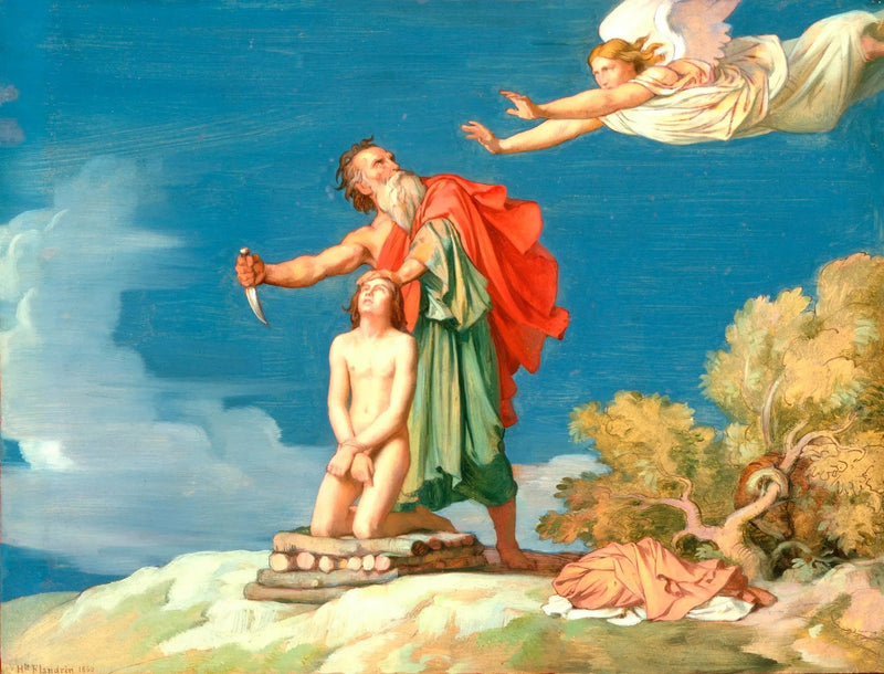 Isak ofoffer - Hippolyte Flandrin
