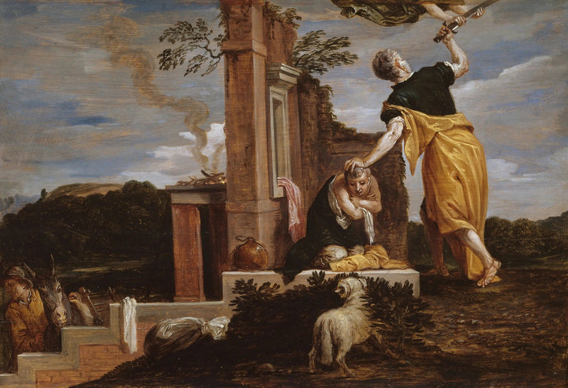 Abrahams ofring av Isak - David Teniers den Yngre

Source:
Le sacrifice d'Isaac par Abraham - David Teniers le Jeune