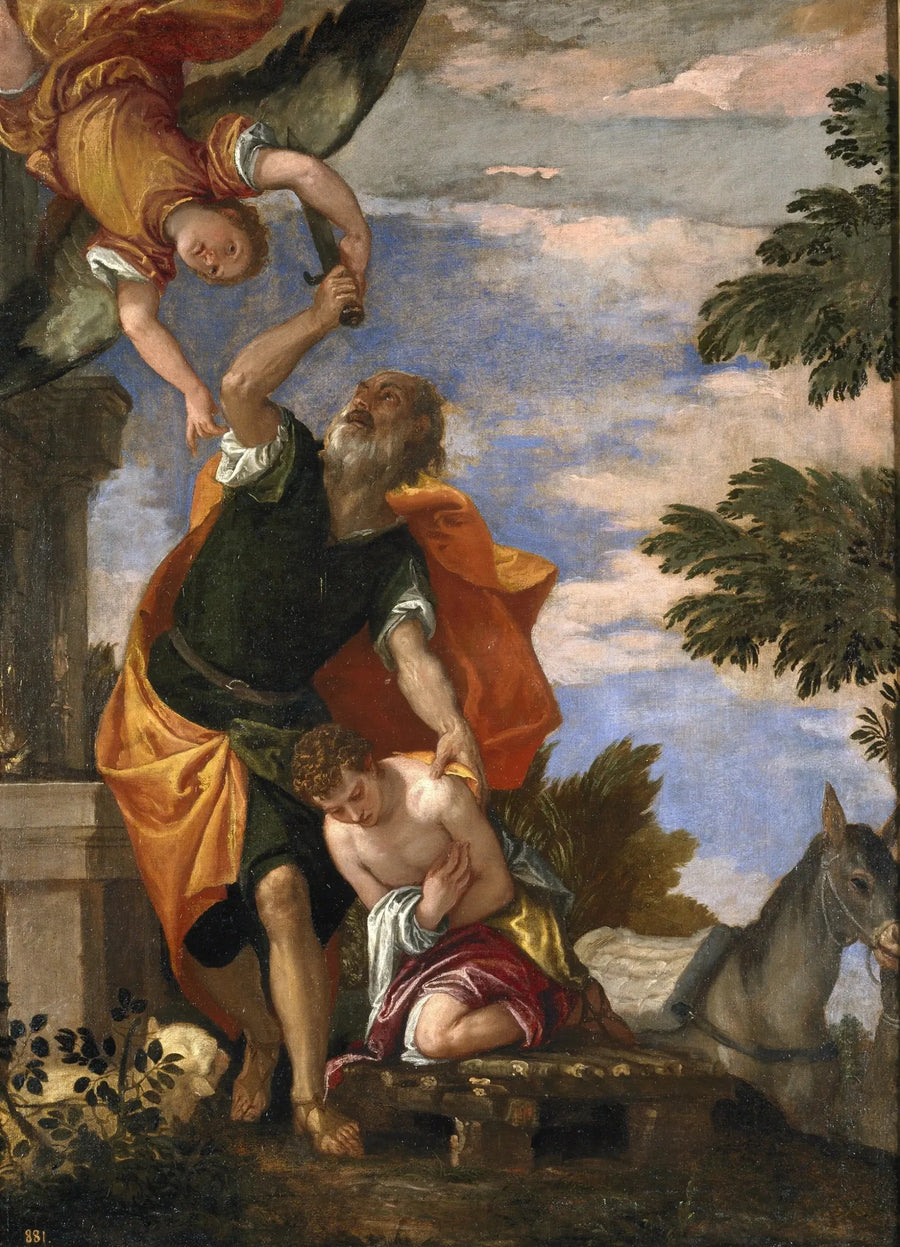 Isaks ofring - Paul Véronèse

Source:
Le Sacrifice d’Isaac - Paul Véronèse