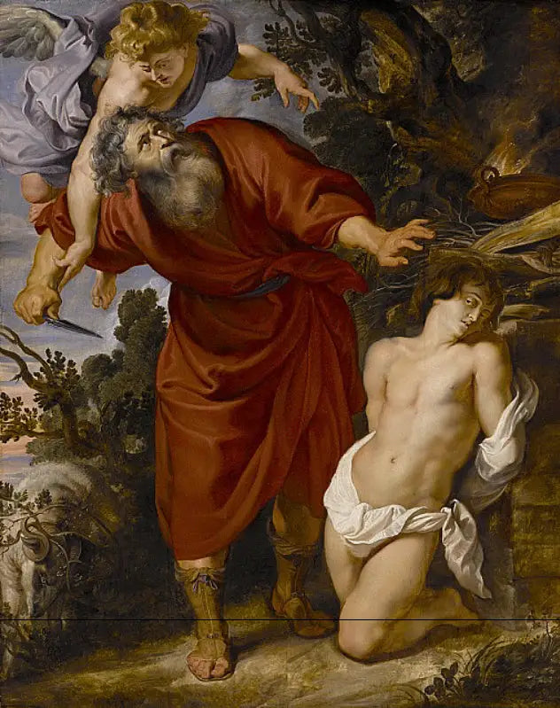 Isak ofre - Peter Paul Rubens