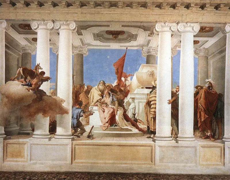 Ifigenies ofre - Giovanni Battista Tiepolo