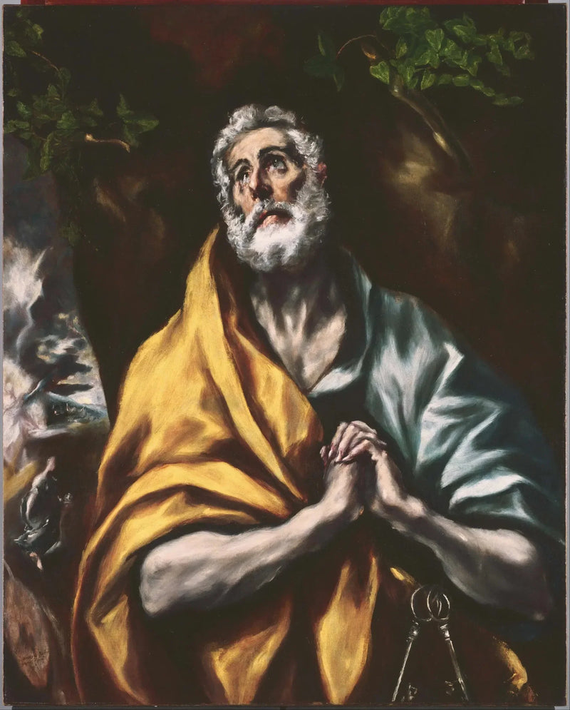 Den angrende Sankt Peter - El Greco