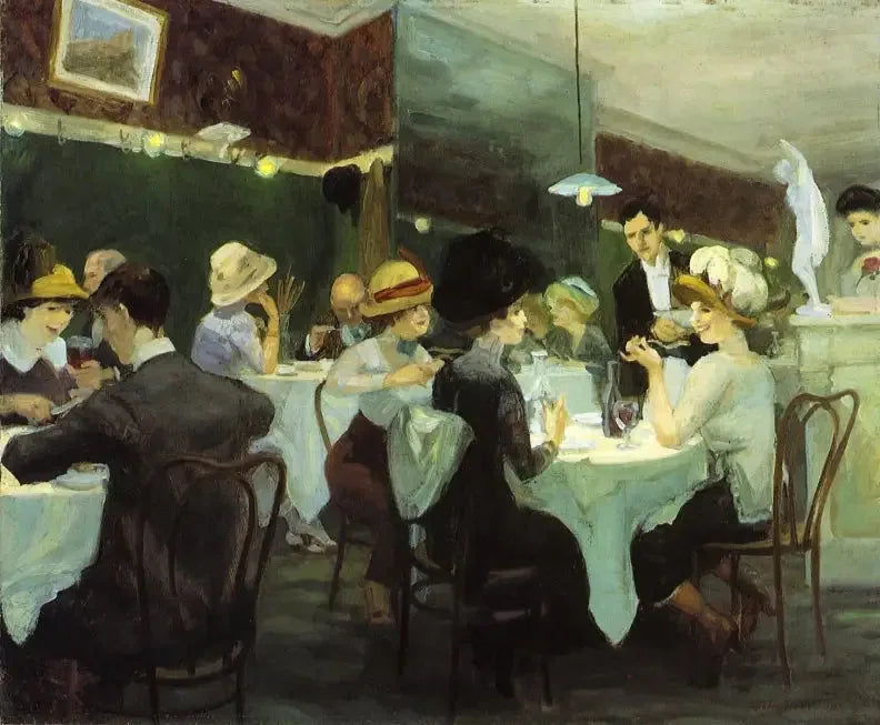 Lørkvelden til Renganeschi - John Sloan