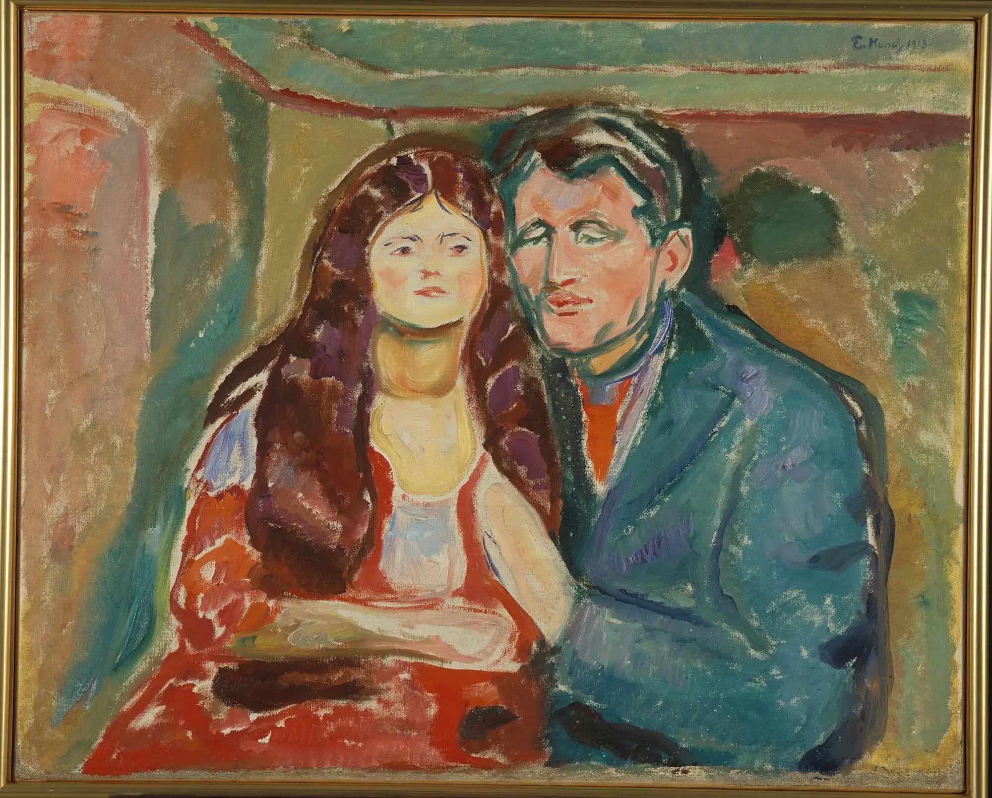 Reproduction du tableau « Le Séducteur - Edvard Munch » par Alpha Reproduction en peinture à l’huile