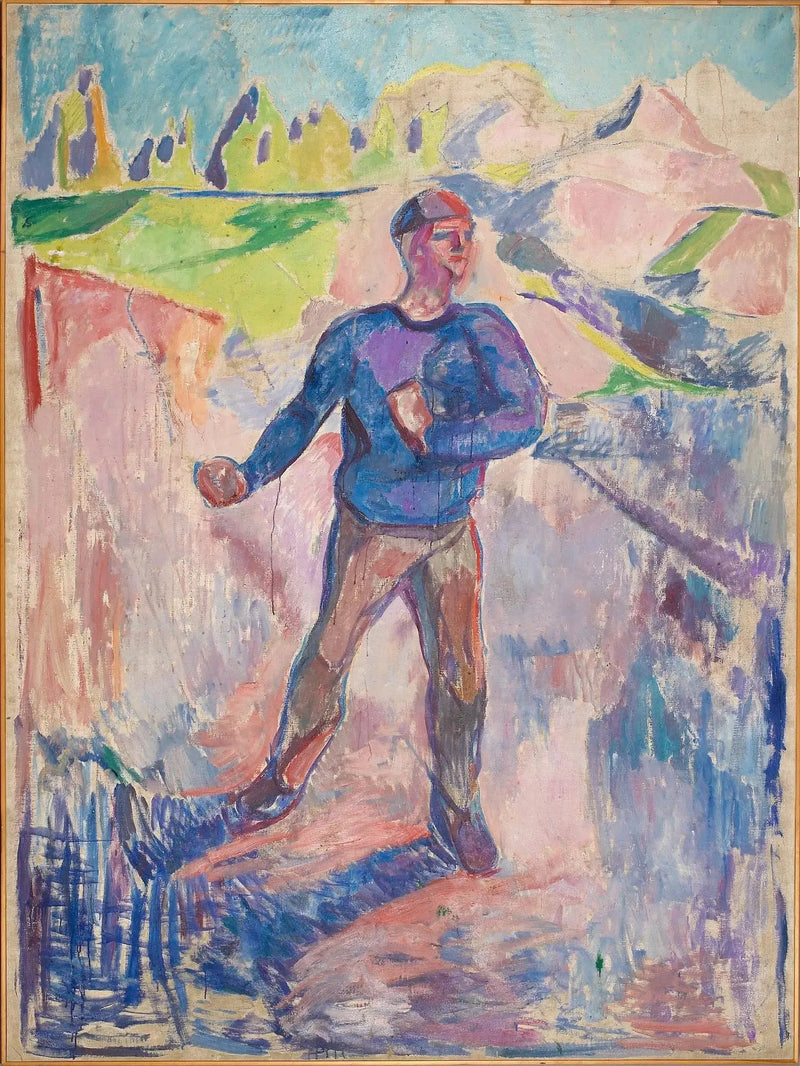 Såreren - Edvard Munch