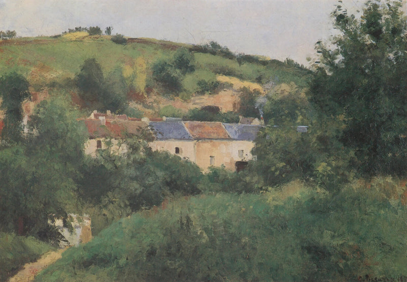 Landsbystien - Camille Pissarro