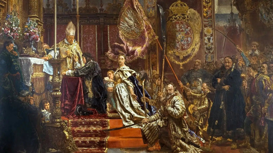 Jean Casimir's edsverge - Jan Matejko

Source:
Le Serment de Jean Casimir - Jan Matejko