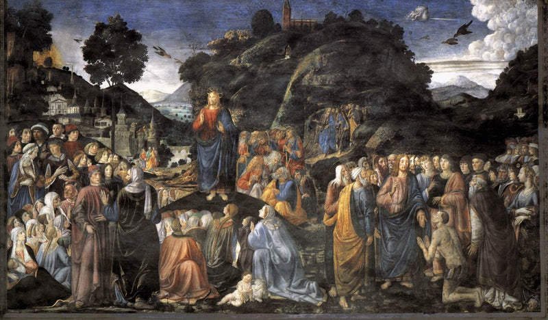 Sermont på fjellet - Cosimo Rosselli