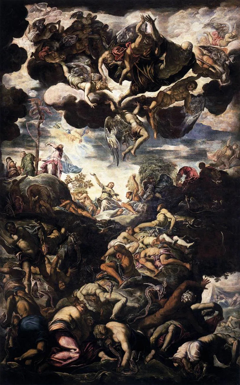 Den bronseormen - Jacopo Tintoretto