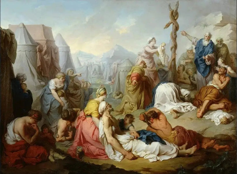 Slangen av bronsje - Pierre Subleyras