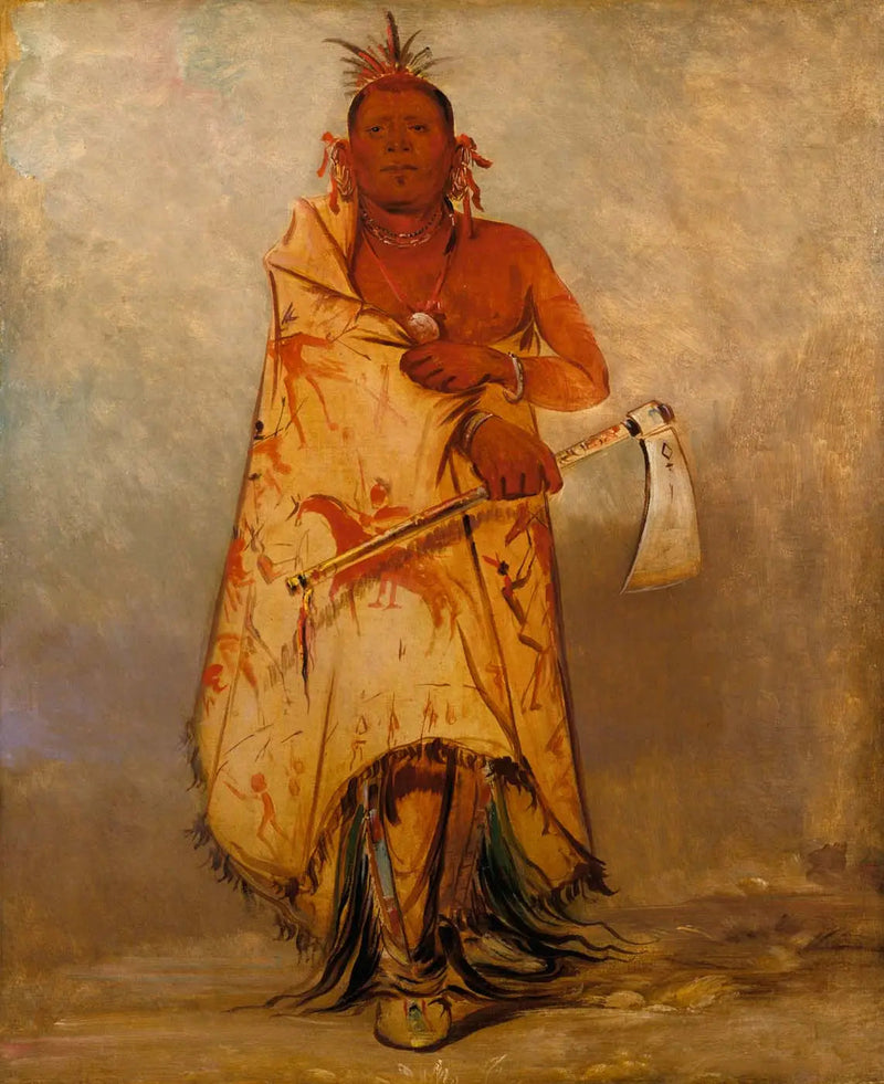 Le-sháw-loo-láh-le-hoo, Big Elk, leder av Skidi (Loup) Pawnee - George Catlin

Source:
Le-sháw-loo-láh-le-hoo, Big Elk, chef des Skidi (Loup) Pawnee - George Catlin