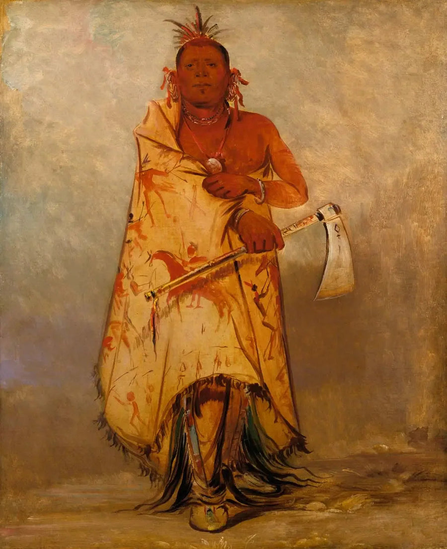 Le-sháw-loo-láh-le-hoo, Big Elk, leder av Skidi (Loup) Pawnee - George Catlin

Source:
Le-sháw-loo-láh-le-hoo, Big Elk, chef des Skidi (Loup) Pawnee - George Catlin