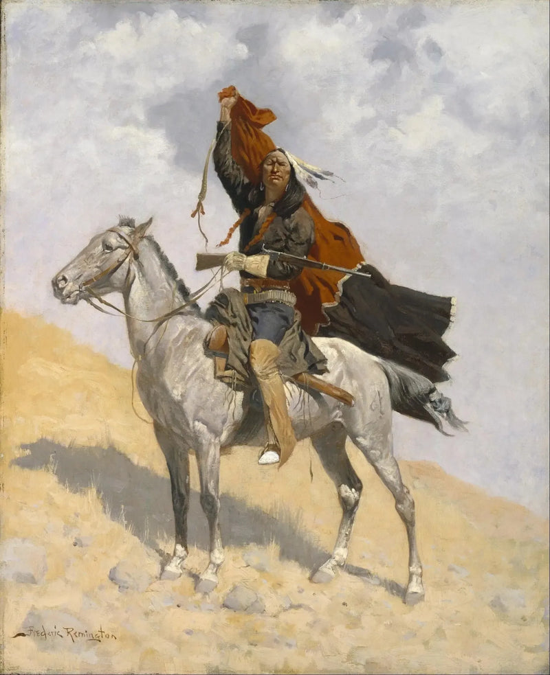 Signalet fra teppet - Frederic Remington

Source:
Le signal de la couverture - Frederic Remington