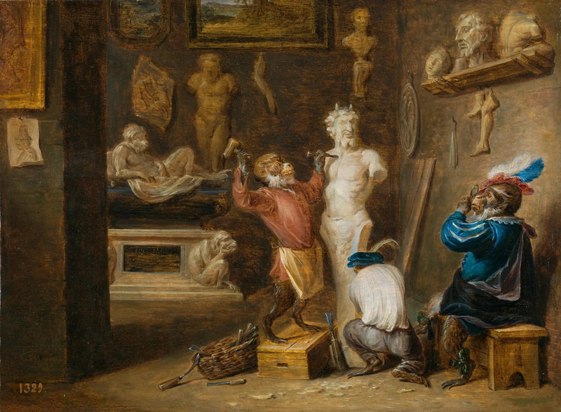 Den skulpturale ape - David Teniers den Yngre

Source:
Le Singe sculpteur - David Teniers le Jeune