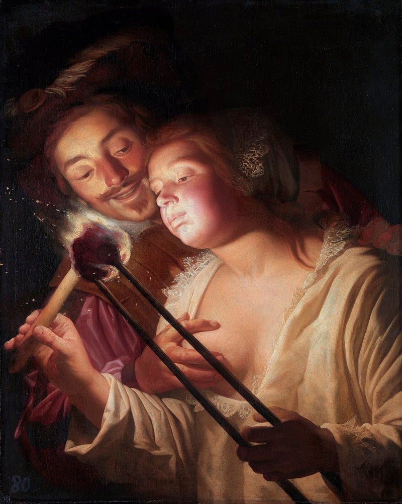 Soldaten og jenta - Gerrit van Honthorst