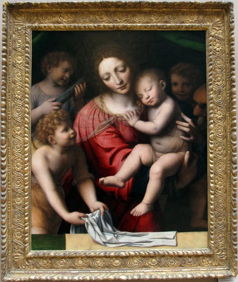 Barnets Jesu Søvn - Bernardino Luini