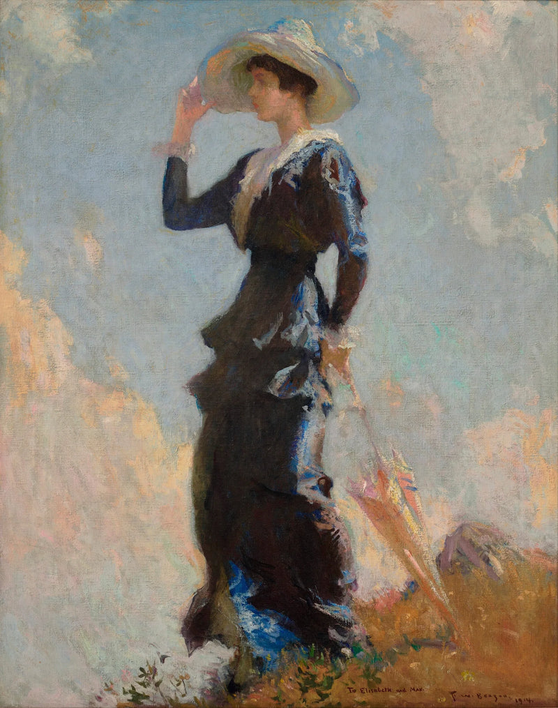 Toppunktet av åsryggen - Frank Weston Benson