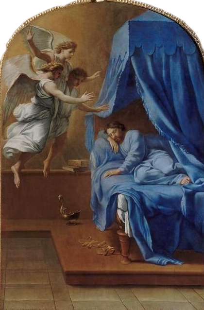 Saint Bruno's drøm - Eustache Le Sueur