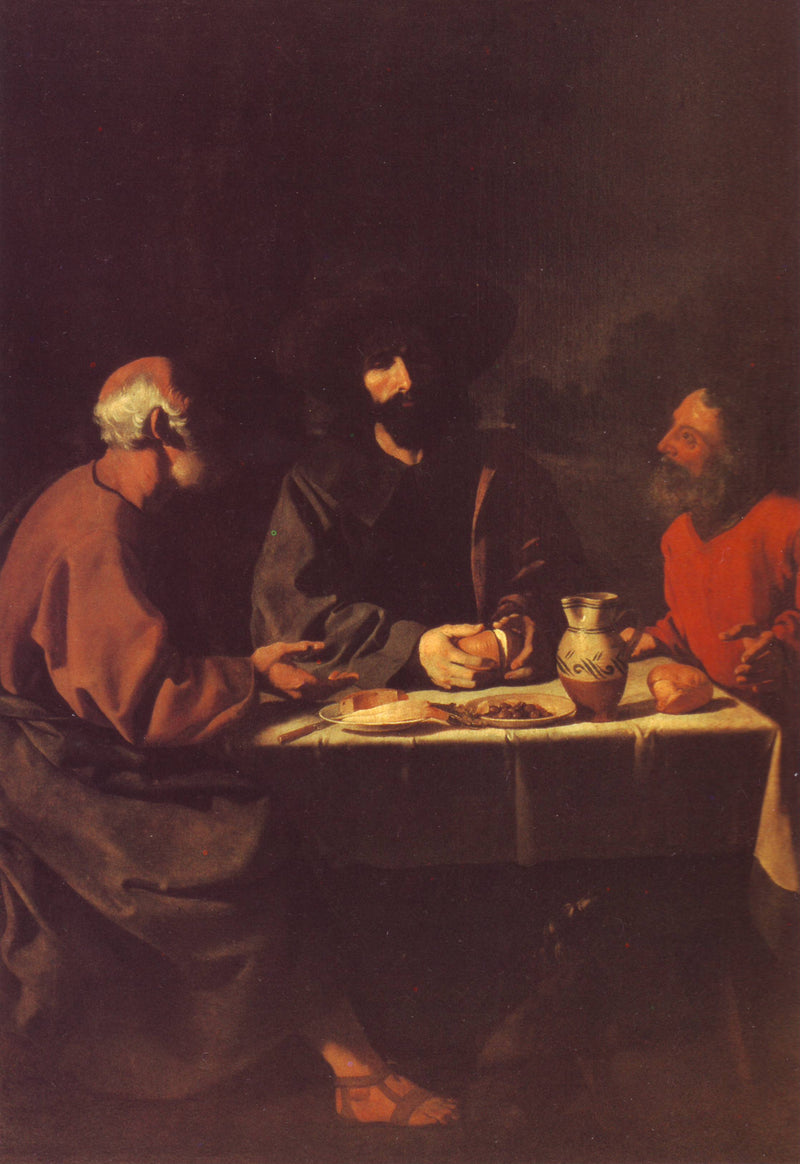 Emmaus-middagen - Francisco de Zurbarán