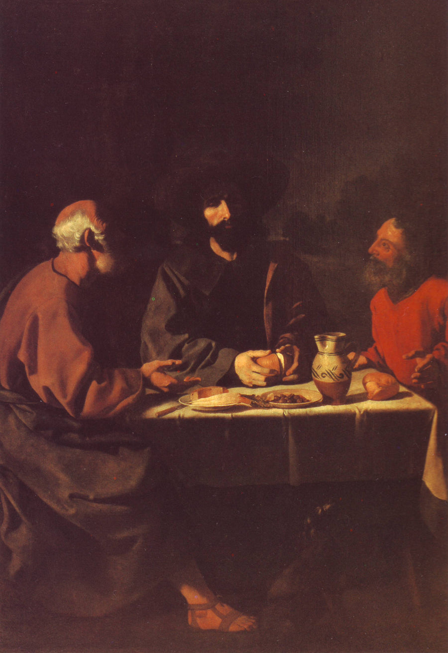 Emmaus-middagen - Francisco de Zurbarán