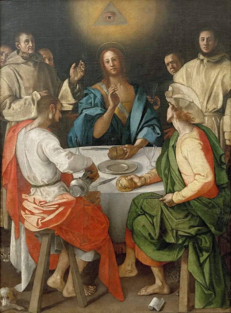 Emmaus-måltidet - Pontormo